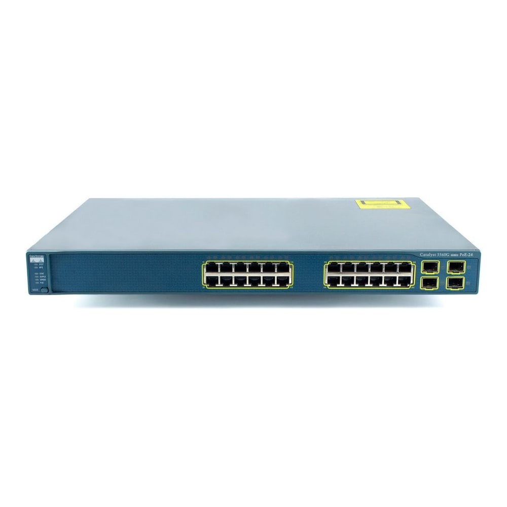 Cisco Catalyst 3560x 24-Port PoE Switch (1G uplink)